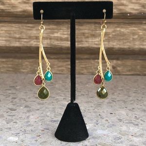 Multi-Stone Earrings - Never Worn